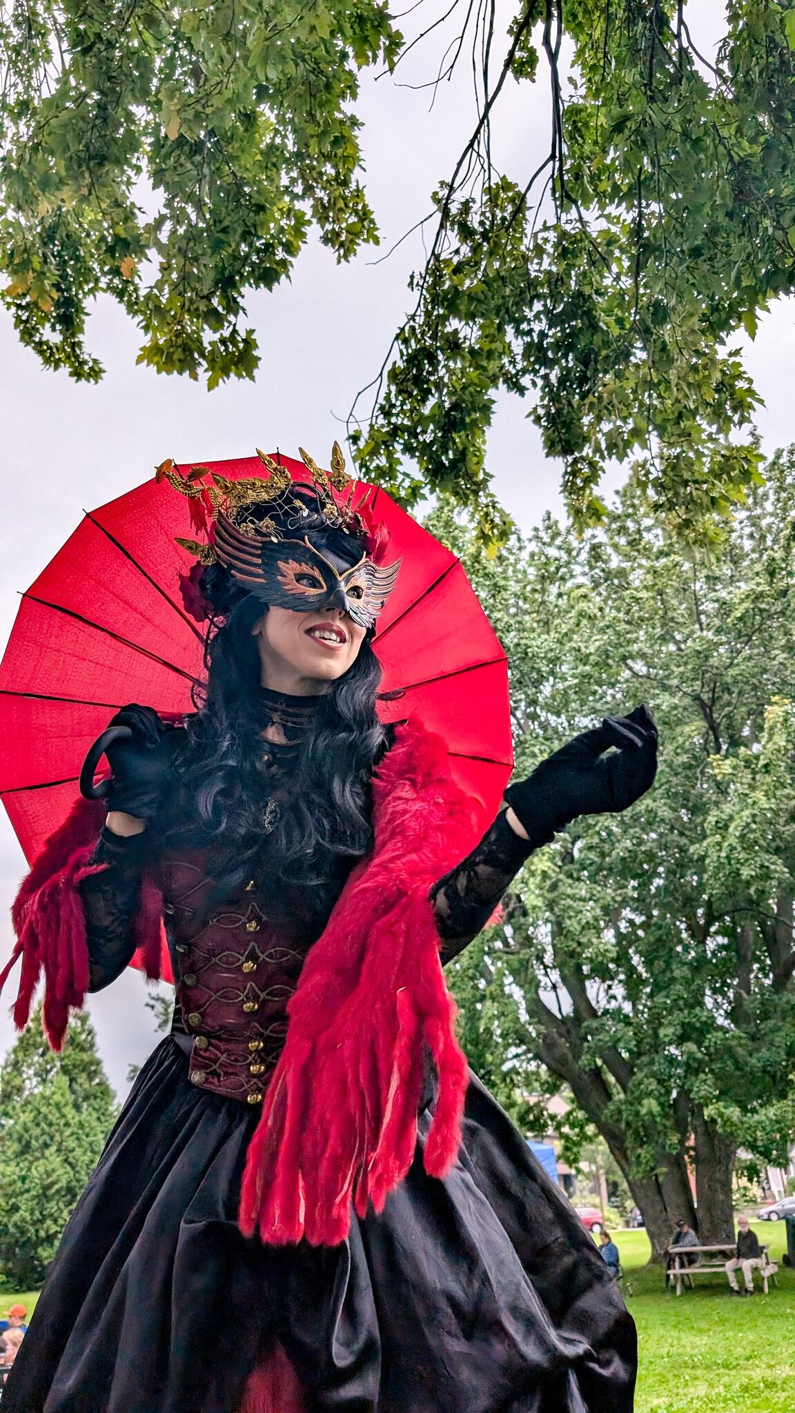 Scarlet - Stilt-walking animation