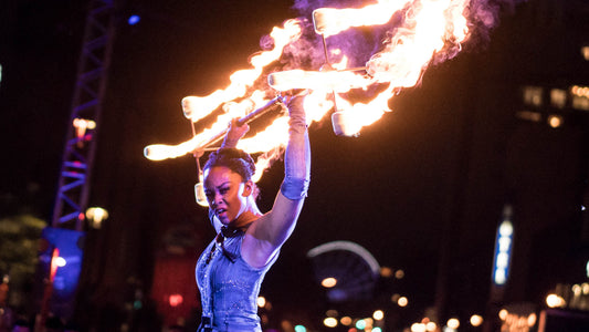 Spectacle de feu